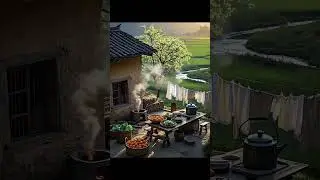 Life by the Rice Fields | Outdoor Cooking and Country Calm