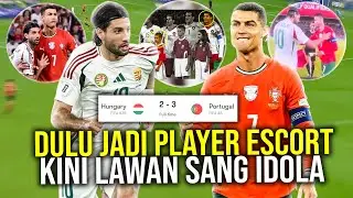 MOMEN UNIK DOMINIK SZOBOSZLAI DULU JADI PLAYER ESCORT, KINI MELAWAN SANG IDOLA CRISTIANO RONALDO!