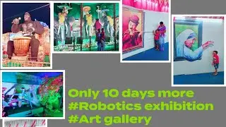 Robotics Exhibition #art gallery #fun games #fun rides at Thirupur (palladam) @ aruvi