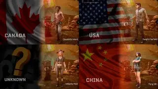 Dead by Daylight - Characters Nationality from different countries &bull; All Survivors Nationality