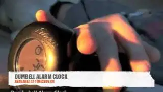 Dumbbell Alarm Clock