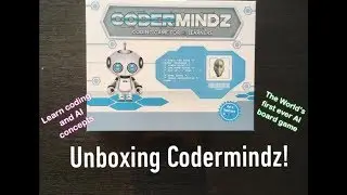 [HD]  Unboxing CoderMindz - The First Ever Board Game that teaches Artificial Intelligence (AI)