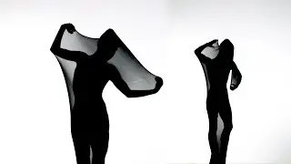 The Sock - a dancer in silhouette