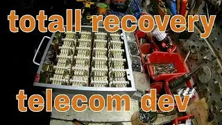 totall recovery from telecom device: gold and other metals recovery part 1 by Rafal Scrapper