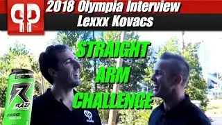 Repp Sports Raze Energy Drink Straight Arm Challenge! Lex Kovacs