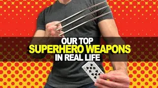 Top Superhero Weapons In Real Life!