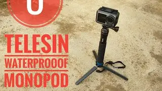 TELESIN waterproof monopod tripod for DJI Osmo Action / Gopro