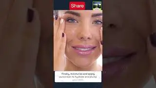 Busy Woman's Guide to Glowing Skin! 3 Step Routine with BENEFITS! #skincare #shorts