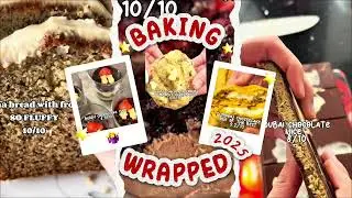 2025 BAKING WRAPPED (FEAT. UNSEEN FOOTAGE) - EVERYTHING I MADE THIS YEAR…