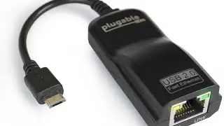 Micro-USB-адаптер на RJ-45 с возможностью подключения 