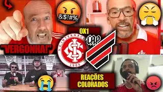 REA&Ccedil;&Otilde;ES dos COLORADOS - INTERNACIONAL 0X1 ATHLETICO-PR - BRASILEIR&Atilde;O 2026 - REACT VAMOS RIR BALDASSO