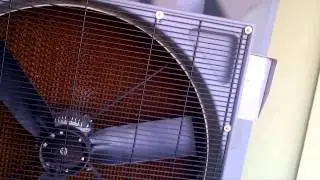 VT-36 Evaporative air cooler features. Industrial Air Cooler. Air Cooler. Desert Cooler.