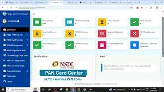 Live Setup NSDL Paperless PAN Card Portal Source Code + API 2024 || OTP or Biometric PAN Apply / CSF