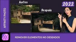 Quitar elementos no deseados - iPad | Affinity Photo