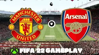 Manchester United v Arsenal ⚽️ | FIFA 22 Gameplay | Premier League | Gameweek 6
