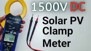 Solar☀️1500 V DC | New Clamp Meter | Latest Technology | Cost ?