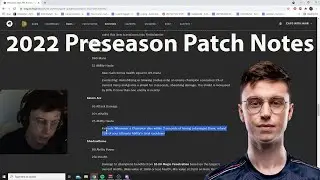 Caedrel 2022 Preseason Patch Notes Run Down!!
