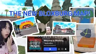 THE NEW BLOXBURG MAP IS HERE! THE OLD ONE GOT NUKED.. (Reaction) |ItzLexia