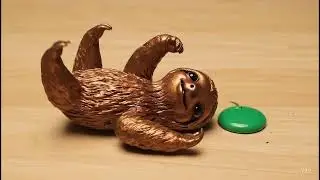 Adorable Oil Paint Animals Come to Life! 🎨 #animals #asmr #cute