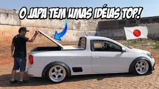 SAVEIRO JDM? FILMEI E ACABEI NEGOCIANDO ACESS&Oacute;RIO PARA MEU CELTA - TRIP7 SUL