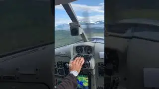 Landing DHC-2 Beaver at Juneau International