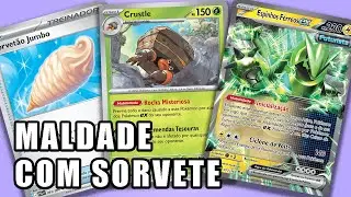 Crustle and Iron Thorns deck ex - Evil with Ice Cream - Pokemon TCG Live Gameplay