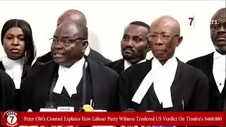 Seven Reports: US Verdict On Tinubu's $460,000 || LABOUR PARTY ||  ELECTION TRIBUNAL