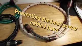 The best power cable I have!!!