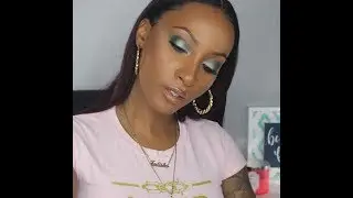 EASY GREEN SMOKEY EYE USING MAC EYE SHADOWS | Beginner Friendly Tutorial