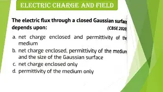 Question 30 PYQ ELECTRIC CHARGES & FIELDS PYQs | Last 10 Years Previous Year Questions Class 12 CBSE