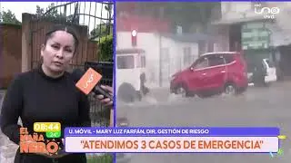 Estás son las emergencias que se atendieron en Santa Cruz por las lluvias