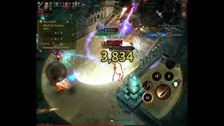 Diablo Immortal - Rite of Exile - Immortal vs Shadow Clan (Saints) BG fight (26/11/2023)