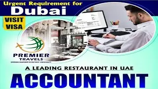 Dubai visit visa jobs 2021// Accountant job vacancy for Dubai// #shorts