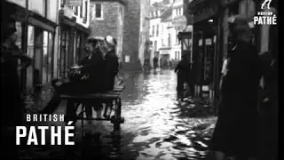 Around Britain - Cornwall - Floods (1948)