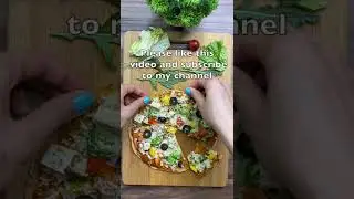 Red lentil pizza recipe #shorts #glutenfreepizza #veganpizza #homemadepizza #food #ginniskitchen