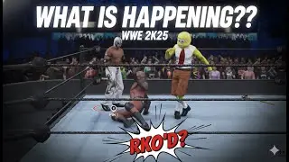 SPONGEBOB vs RANDY ORTON vs REY MYSTERIO! RKO on Bikini Bottom! [WWE 2K25]