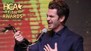 Andrew Garfield wins Best Actor at the 5th Annual HCA Film Awards (2022)