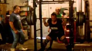 Bryan squatting!