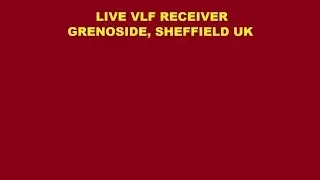 LIVE VLF RECEIVER - STRONG CME HIT, GRENOSIDE, SHEFFIELD UK 13/11/2025