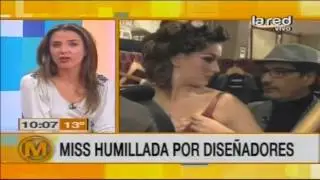Comentamos el caso de miss humillada por dise&ntilde;adores por no ser flaca