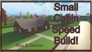 Small Cabin | Speed Build | (RoCitizens) (Roblox)