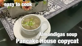 Pancake House Almondigas soup copycat | Easy to cook Almondigas soup