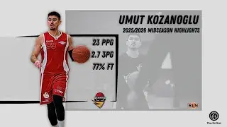Umut Kozanoglu | 2025&ndash;26 Midseason Highlights | BBC Rendsburg Twisters (Germany)