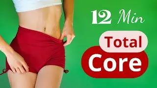 12 Min Core Home WORKOUT  | No Repeats | Preview & Written Explanations | Melina Weber #homeworkout