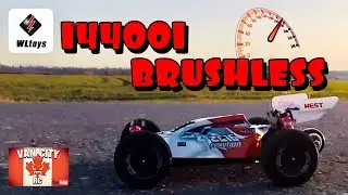 WLTOYS 144001 First Brushless Speed Run
