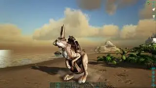 Found Easter Bunny costume for Procoptodon [Ark] 2019