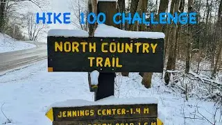 First Hike of 2025 Hike 100 Challenge North Country Trail