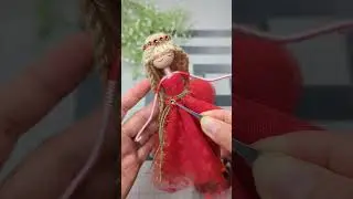 One of the most loved Christmas fairy dolls #huongharmon #diydoll #fairydoll