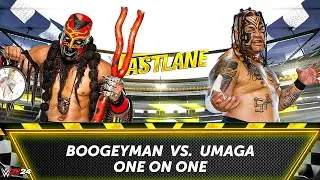 Boogeyman vs Umaga &ndash; The Horror Show vs The Samoan Bulldozer | WWE 2K24 Full Match Highlights