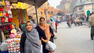 Exploring Lahore&rsquo;s Old Streets Charm in 4K | Lahore&rsquo;s Walking Tour of Mostly Busy Streets